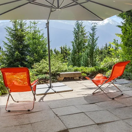 Premium Avec Vue Montagne & Grande Terrasse Alpesi faház Crans-Montana